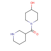 496057-57-9 (4-HYDROXYPIPERIDIN-1-YL)PIPERIDIN-3-YL-METHANONE chemical structure