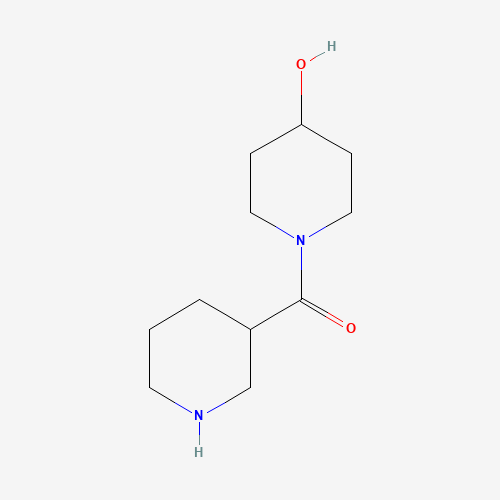 496057-57-9 (4-HYDROXYPIPERIDIN-1-YL)PIPERIDIN-3-YL-METHANONE chemical structure