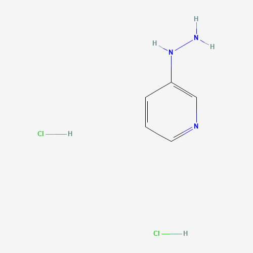 364727-74-2 Pyridine,3-hydrazinyl-,hydrochloride  (1:2) chemical structure