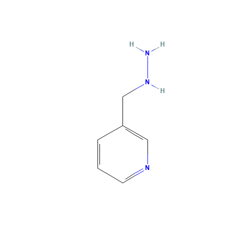 7112-38-1 PYRIDIN-3-YLMETHYL-HYDRAZINE chemical structure