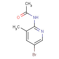 142404-81-7 2-Acetylamino-5-bromo-3-methylpyridine chemical structure
