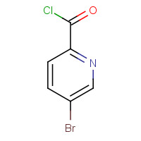 137178-88-2 5-BROMOPYRIDINE-2-CARBONYL CHLORIDE chemical structure
