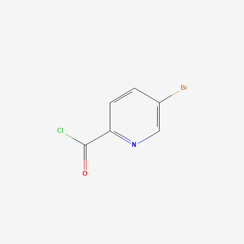 137178-88-2 5-BROMOPYRIDINE-2-CARBONYL CHLORIDE chemical structure