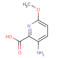 870971-19-0 3-Amino-6-methoxypyridine-2-carboxylic acid chemical structure