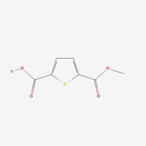 50340-79-9 5-(METHOXYCARBONYL)THIOPHENE-2-CARBOXYLIC ACID chemical structure