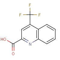 588702-67-4 4-(Trifluoromethyl)quinoline-2-carboxylic acid chemical structure