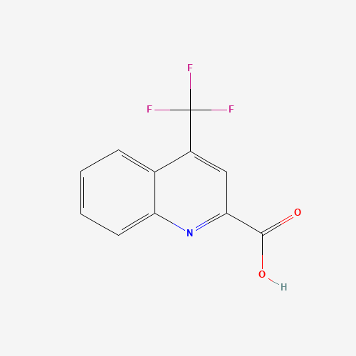 588702-67-4 4-(Trifluoromethyl)quinoline-2-carboxylic acid chemical structure