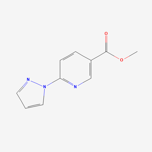 321533-62-4 Methyl 6-(1H-pyrazol-1-yl)pyridine-3-carboxylate chemical structure