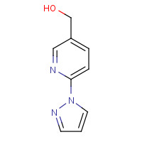 748796-38-5 (6-(1H-Pyrazol-1-yl)pyridin-3-yl)methanol chemical structure