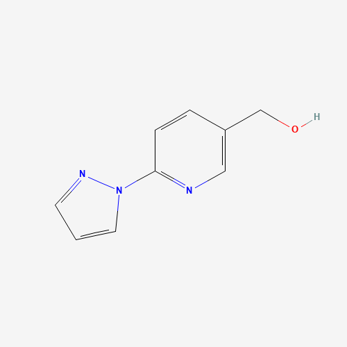 748796-38-5 (6-(1H-Pyrazol-1-yl)pyridin-3-yl)methanol chemical structure