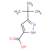 83405-71-4 5-TERT-BUTYL-2H-PYRAZOLE-3-CARBOXYLIC ACID chemical structure