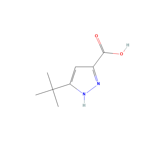 83405-71-4 5-TERT-BUTYL-2H-PYRAZOLE-3-CARBOXYLIC ACID chemical structure