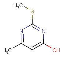 6328-58-1 6-Methyl-2-(methylthio)pyrimidin-4-ol chemical structure