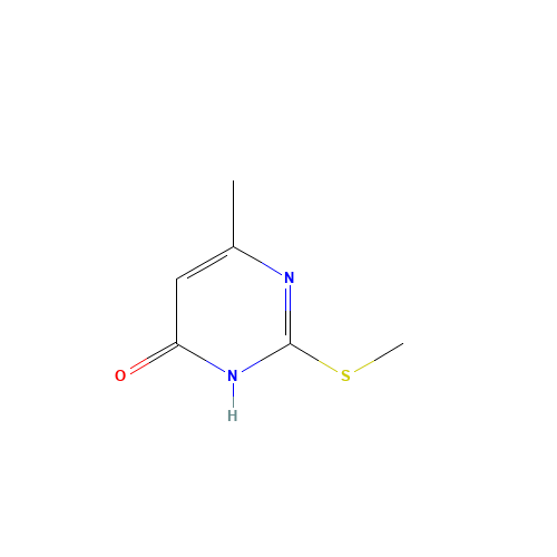 6328-58-1 6-Methyl-2-(methylthio)pyrimidin-4-ol chemical structure