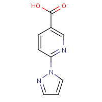253315-22-9 6-(1H-Pyrazol-1-yl)nicotinic acid chemical structure