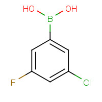 328956-61-2 3-Chloro-5-fluorophenylboronic acid chemical structure
