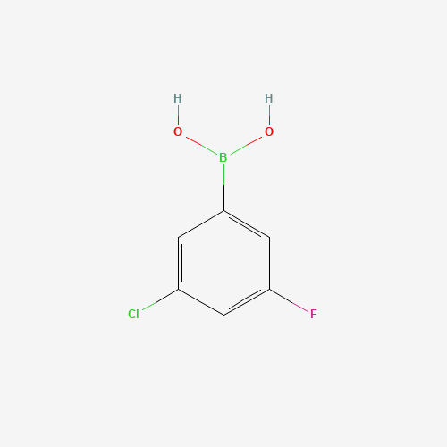 328956-61-2 3-Chloro-5-fluorophenylboronic acid chemical structure