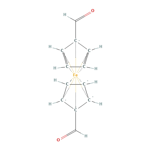 1271-48-3 1,1'-FERROCENEDICARBOXALDEHYDE chemical structure