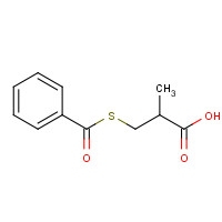 74431-50-8 3-(Benzoylthio)-2-methylpropionic acid chemical structure