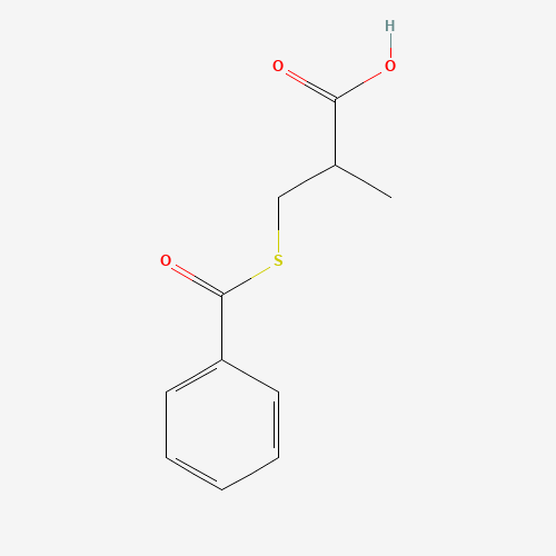 74431-50-8 3-(Benzoylthio)-2-methylpropionic acid chemical structure