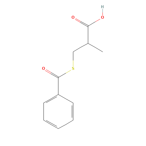 74431-50-8 3-(Benzoylthio)-2-methylpropionic acid chemical structure