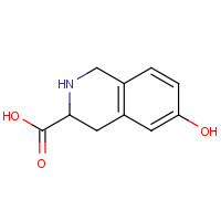 76824-99-2 6-HYDROXY-1,2,3,4-TETRAHYDRO-ISOQUINOLINE-3-CARBOXYLIC ACID chemical structure