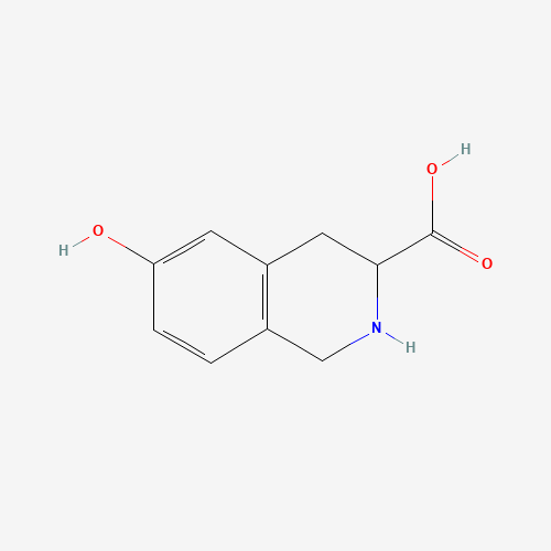 76824-99-2 6-HYDROXY-1,2,3,4-TETRAHYDRO-ISOQUINOLINE-3-CARBOXYLIC ACID chemical structure