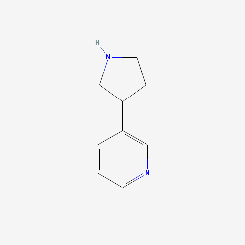 498548-11-1 Pyridine,3-(3-pyrrolidinyl)-,(+)-(9CI) chemical structure