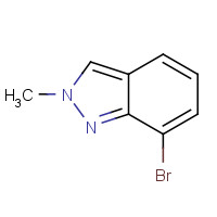 701910-14-7 7-BROMO-2-METHYL-2H-INDAZOLE chemical structure