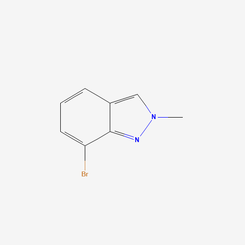701910-14-7 7-BROMO-2-METHYL-2H-INDAZOLE chemical structure