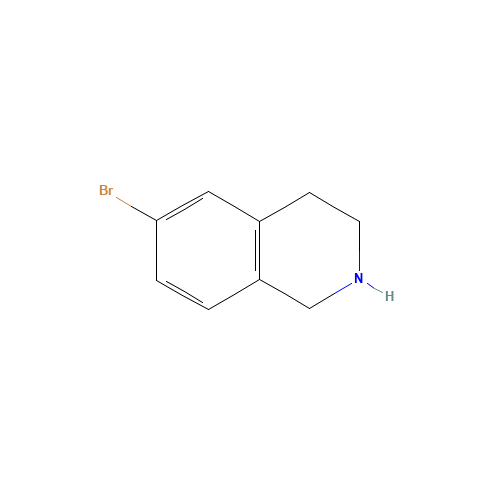 226942-29-6 6-bromo-1,2,3,4-tetrahydroisoquinoline chemical structure