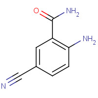 606490-51-1 Benzamide,2-amino-5-cyano-(9CI) chemical structure