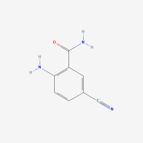 606490-51-1 Benzamide,2-amino-5-cyano-(9CI) chemical structure