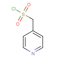 130820-88-1 4-PYRIDINEMETHANESULFONYL CHLORIDE chemical structure