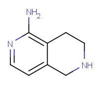 601515-40-6 5,6,7,8-tetrahydro-2,6-naphthyridin-1-amine chemical structure