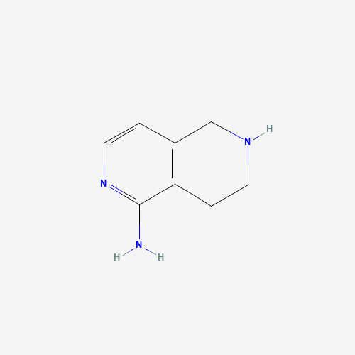 601515-40-6 5,6,7,8-tetrahydro-2,6-naphthyridin-1-amine chemical structure