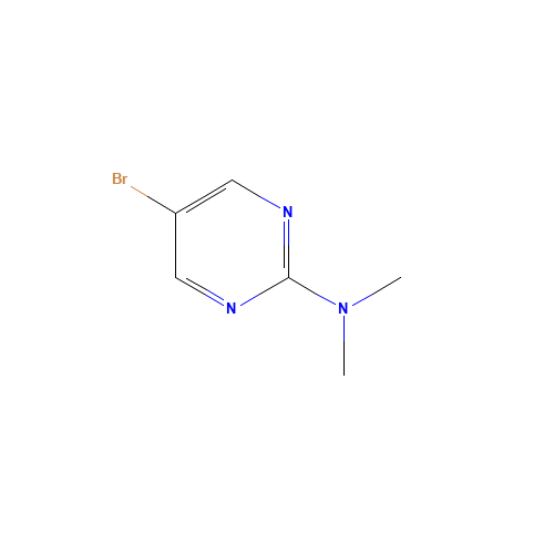 38696-21-8 5-BROMO-2-(DIMETHYLAMINO)PYRIMIDINE chemical structure