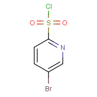 874959-68-9 5-BROMO-PYRIDINE-2-SULFONYL CHLORIDE chemical structure