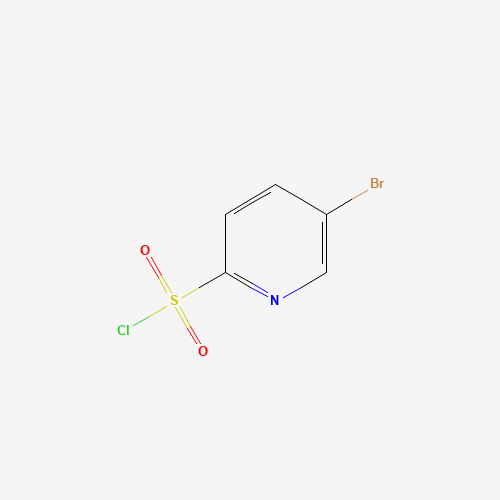 874959-68-9 5-BROMO-PYRIDINE-2-SULFONYL CHLORIDE chemical structure