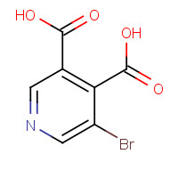 90325-36-3 5-Bromopyridine-3,4-dicarboxylic acid chemical structure