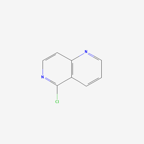 23616-32-2 5-CHLORO-1,6-NAPHTHYRIDINE chemical structure