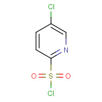 885277-08-7 5-CHLORO-PYRIDINE-2-SULFONYL CHLORIDE chemical structure