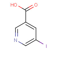 15366-65-1 5-IODONICOTINIC ACID chemical structure