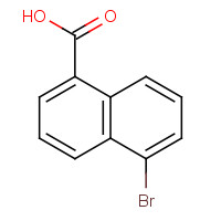 16726-67-3 5-bromonaphthalene-1-carboxylic acid chemical structure