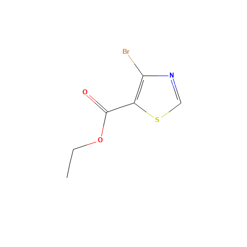 152300-60-2 5-Thiazolecarboxylic acid,4-bromo-,ethyl ester chemical structure
