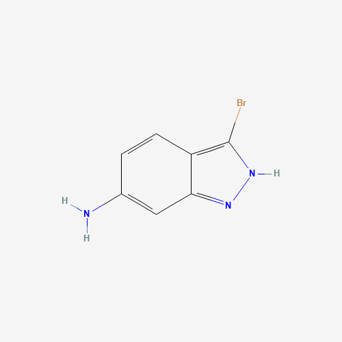 52347-72-5 6-AMINO-3-BROMO (1H)INDAZOLE chemical structure