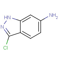 21413-23-0 6-AMINO-3-CHLORO (1H)INDAZOLE chemical structure