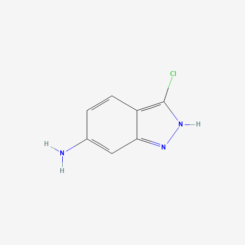 21413-23-0 6-AMINO-3-CHLORO (1H)INDAZOLE chemical structure
