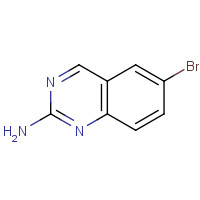 190273-89-3 6-BROMO-2-QUINAZOLINAMINE chemical structure