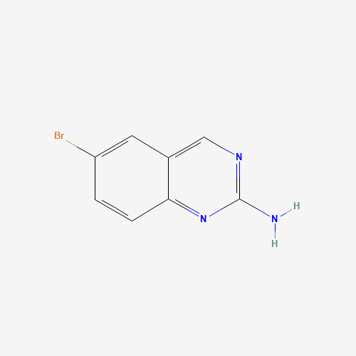 190273-89-3 6-BROMO-2-QUINAZOLINAMINE chemical structure